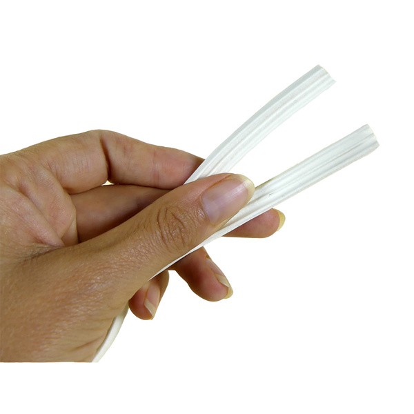 Αυτοκόλλητη ταινία αεροστόπ για παράθυρα λευκή 2x300 εκ. 080445 