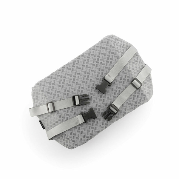 Gel lumbar cushion grey 38x23,5x5 cm Glushion InnovaGoods 