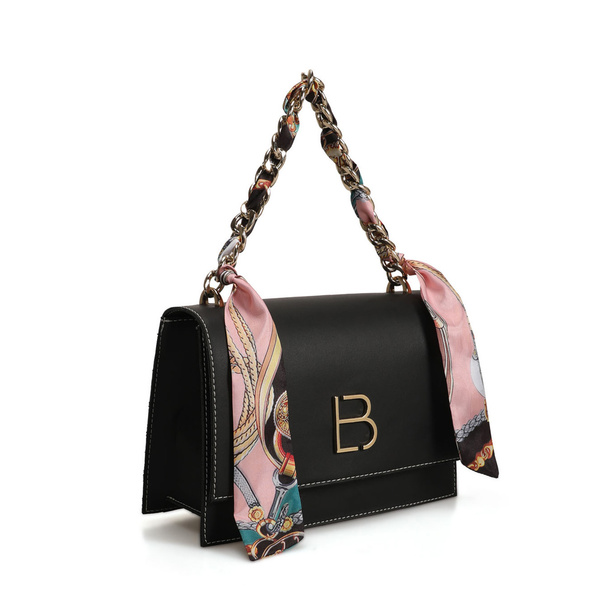 Γυναικεία τσάντα Lucky Bees 918 - Κρεμ, Σκούρο μπλε Δερματίνη 23x9x16 εκ. 671LKB1486 