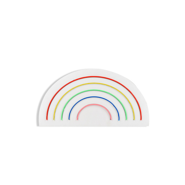 Decorative plastic LED light Rainbow - Multicolor IP67 Neon 25W 50x26x2 cm 395NGR1815 