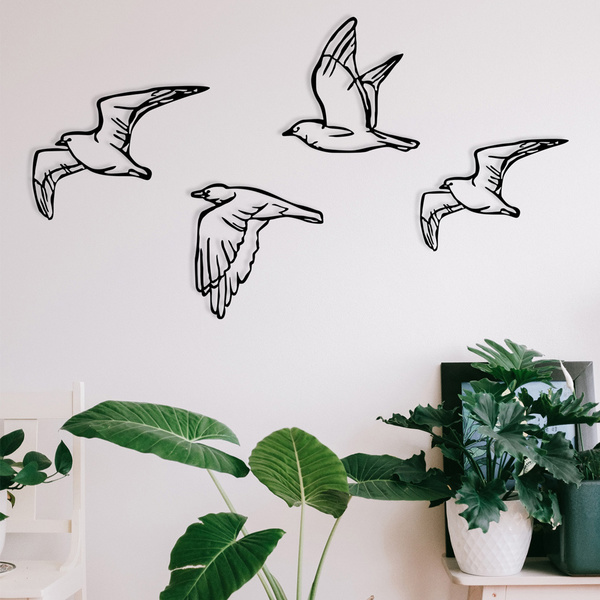 Μεταλλικό διακοσμητικό τοίχου Zevahir Μαύρο 100x24 εκ. 279ENZ1292 