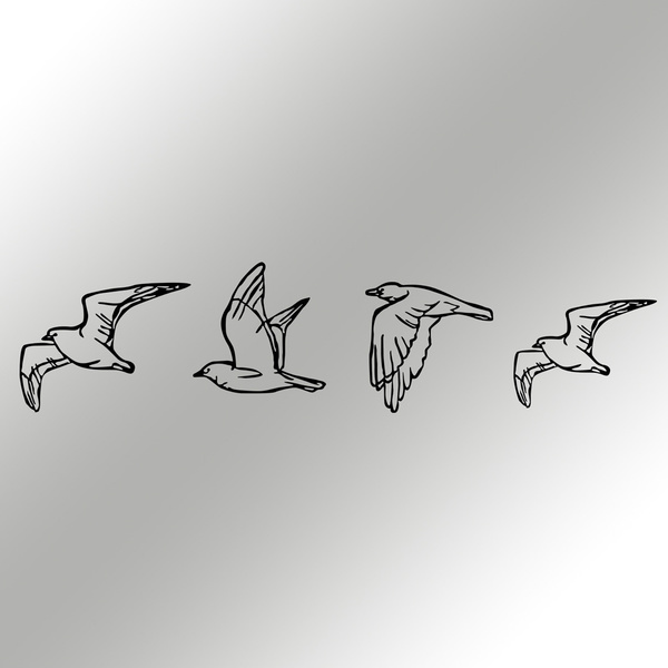 Μεταλλικό διακοσμητικό τοίχου Zevahir Μαύρο 100x24 εκ. 279ENZ1292 