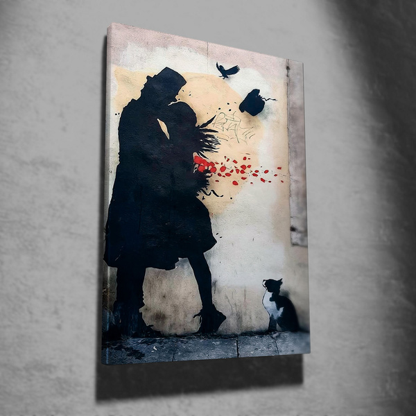 Canvas painting on frame digital printing WY04 Random 966BRS1107 