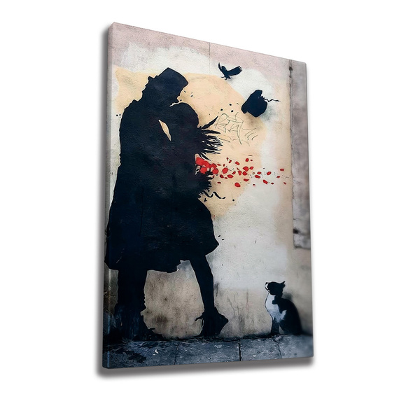 Canvas painting on frame digital printing WY04 Random 966BRS1107 