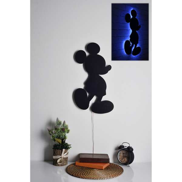 Διακοσμητικό φως LED Mickey Mouse - Blue 60 LED/m 23W 32x50 εκ. 395NGR1898 