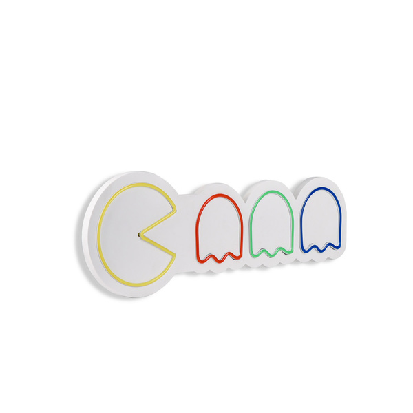 Decorative plastic LED light Pacman IP67 Neon 25W 55x19x2 cm 395NGR2078 