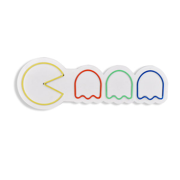 Decorative plastic LED light Pacman IP67 Neon 25W 55x19x2 cm 395NGR2078 