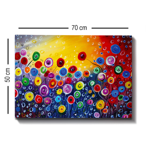 Canvas painting on frame digital printing Kanvas Tablo - 289 50x70 cm 529TCR1391 