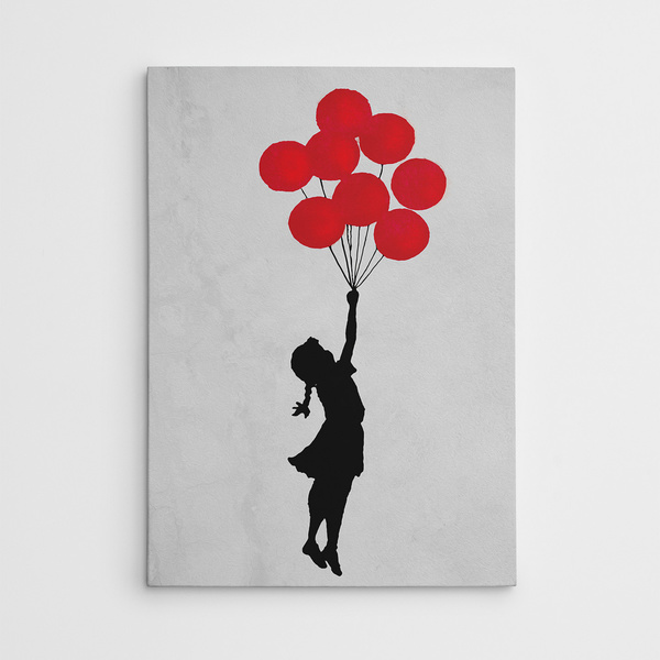 Canvas painting on frame digital printing WY63 Banksy 966BRS1227 