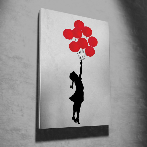 Canvas painting on frame digital printing WY63 Banksy 966BRS1227 