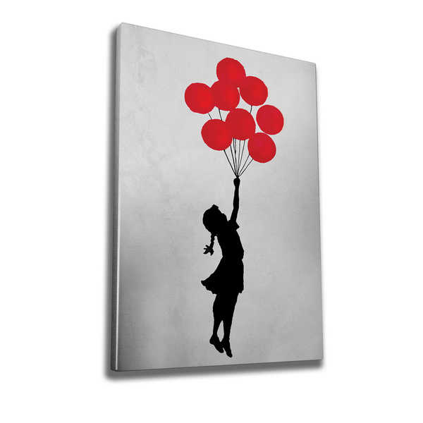 Canvas painting on frame digital printing WY63 Banksy 966BRS1227 