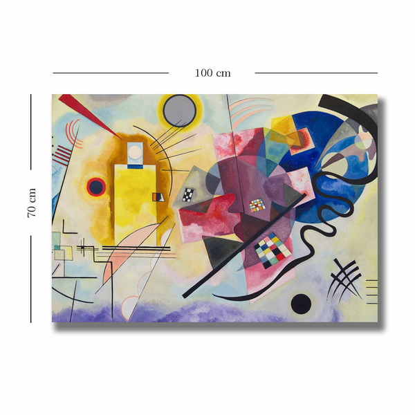Canvas painting on frame digital printing 028 Kandinsky 70x100 cm 677VSL1163 