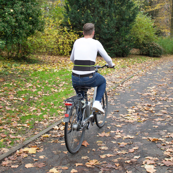 Ζώνη στήριξης για ποδηλασία Hydas μαύρη 114 εκ. 2750 