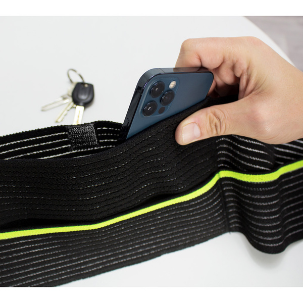 Ζώνη στήριξης για ποδηλασία Hydas μαύρη 114 εκ. 2750 