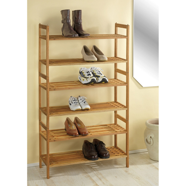 2-tier shelving unit Norway walnut wood 69x27x40,5 cm 18616100 