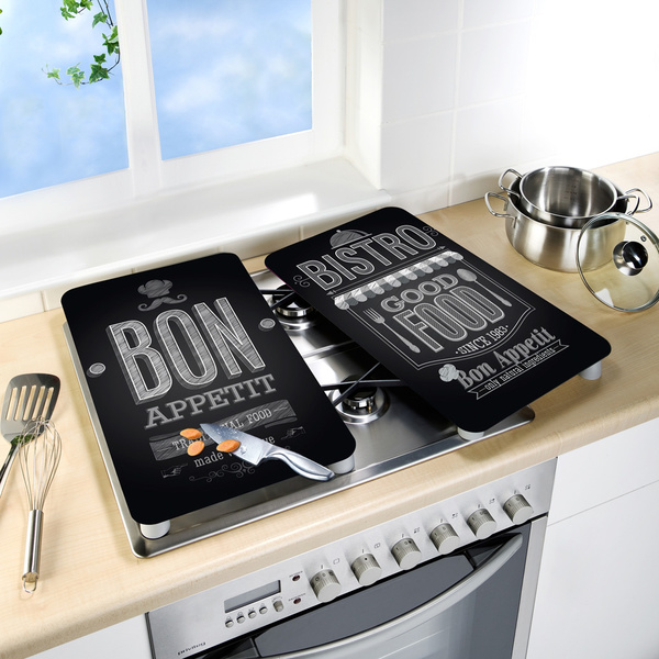 Glass covers universal Bon Appetit 2 pcs glass 30x52 cm 2521483100 
