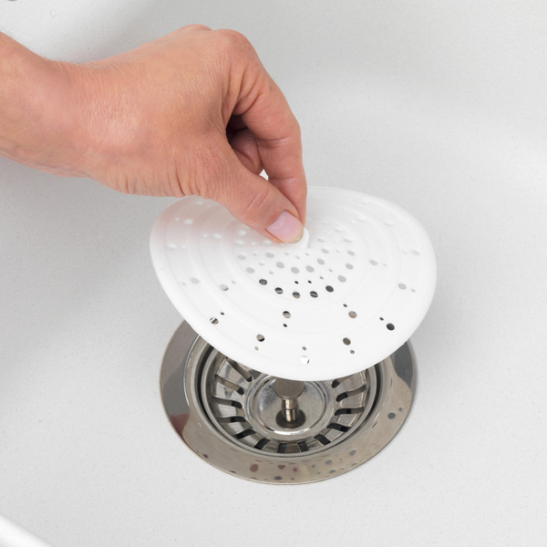 Sink strainer silicone Sava white silicone 12x0,3 cm 8183100 