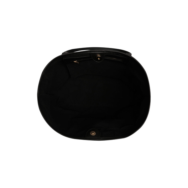 Τσάντα shopper Lucky Bees 355 v2 - Μαύρο, Γκρι Δερματίνη 50x15x28 εκ. 671LKB1521 