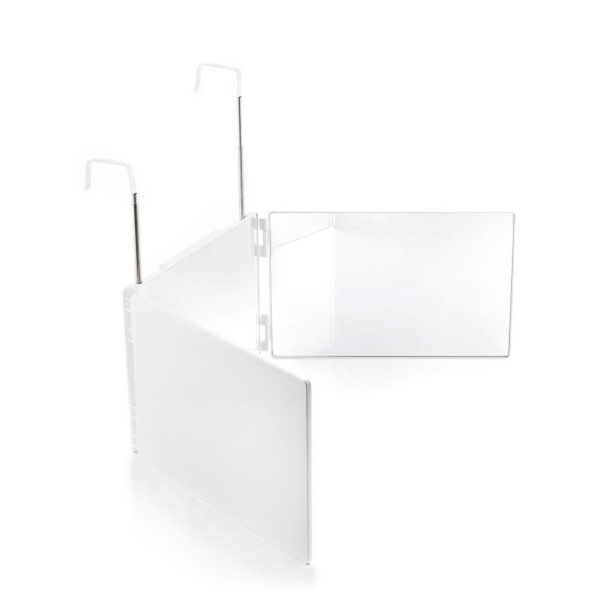 Bathroom mirror with LED light and 360 vision Selfkut InnovaGoods 