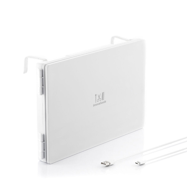 Bathroom mirror with LED light and 360 vision Selfkut InnovaGoods 