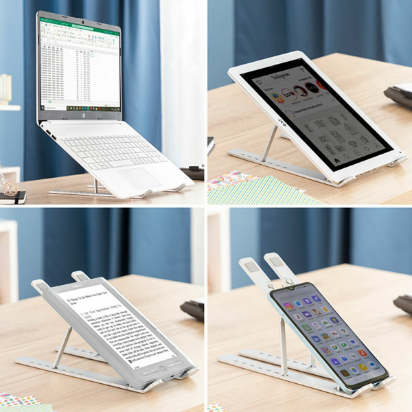 Αναδιπλούμενη & ρυθμιζόμενη βάση laptop / tablet Flastan InnovaGoods V0103767 