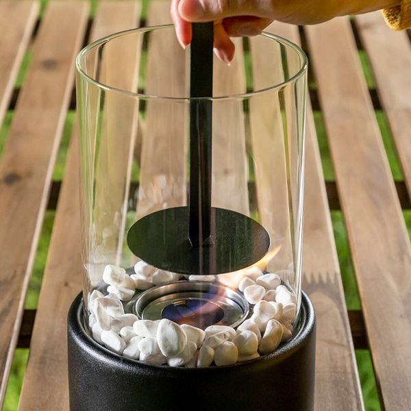 Decorative bioethanol tabletop fireplace Heatfir 16x26,5 cm InnovaGoods V0103774 