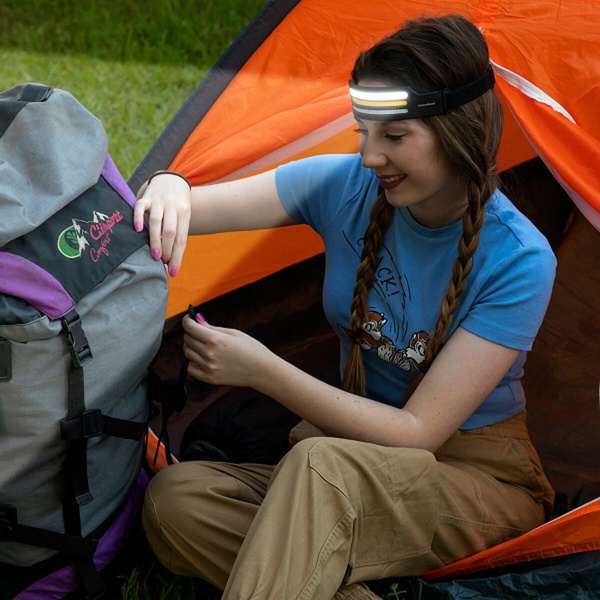 Rechargeable and adjustable LED head torch Recobright InnovaGoods V0103771 