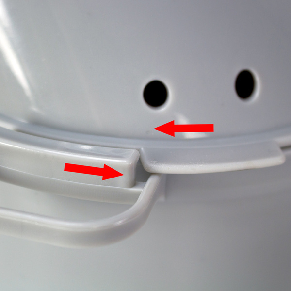 Δοχείο εισπνοών ατμού με 2 στόμια επαφής 700ml 3003.1.00 