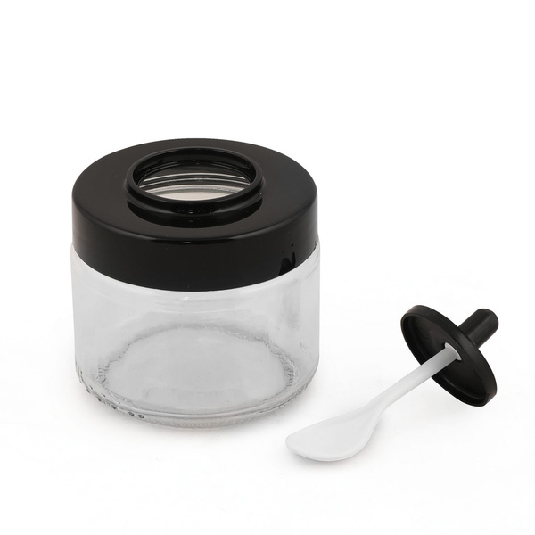 Σετ βάζα μπαχαρικών Διάφανο 12 τεμ. Γυαλί 10x10x9,5 εκ. / 300 ml 430KSV1431 