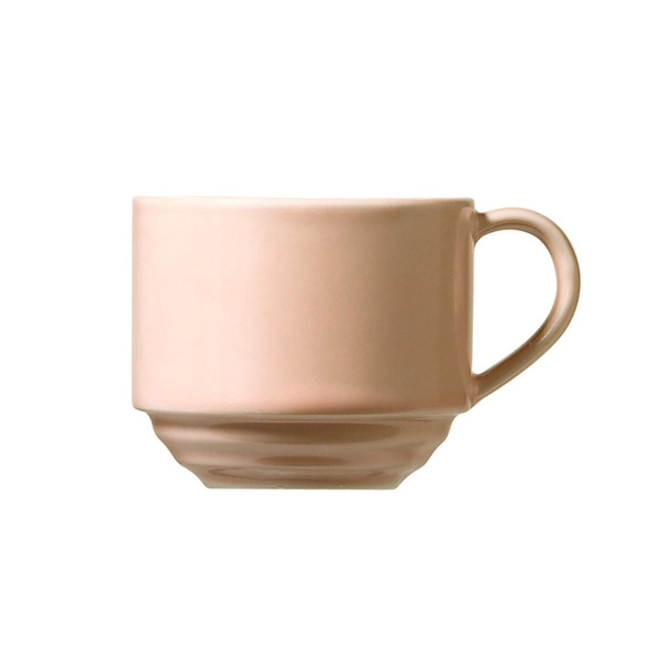 Σετ κούπες με πιατάκια Ροζ 6 τεμ. Πορσελάνη 90 cc 710KTP9634 