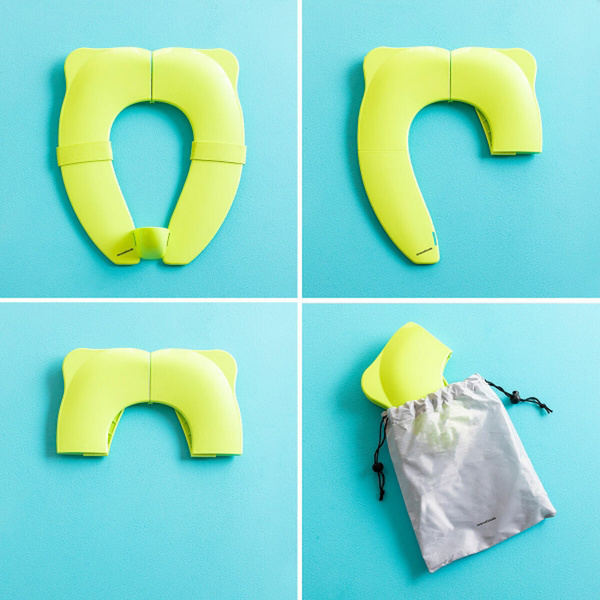 Folding toilet seat reducer for children Foltry InnovaGoods 