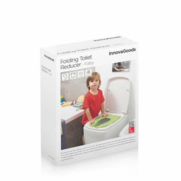 Folding toilet seat reducer for children Foltry InnovaGoods 