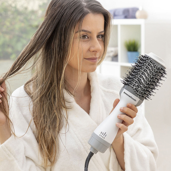 Ionic dryer and volumising brush Volumio InnovaGoods 1000W 