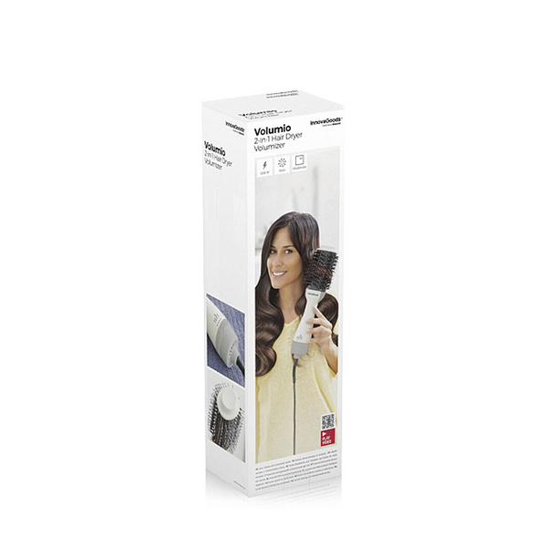 Ionic dryer and volumising brush Volumio InnovaGoods 1000W 