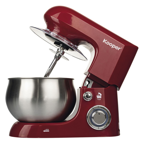 Κουζινομηχανή - Μίξερ 6 ταχυτήτων 5lt κόκκινο Kooper 1300W 5905681 