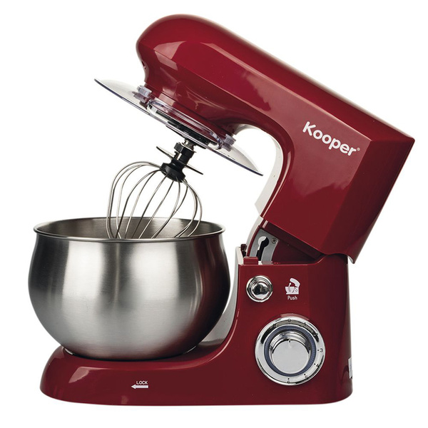 Κουζινομηχανή - Μίξερ 6 ταχυτήτων 5lt κόκκινο Kooper 1300W 5905681 