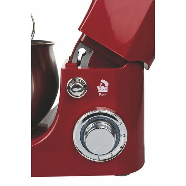 Κουζινομηχανή - Μίξερ 6 ταχυτήτων 5lt κόκκινο Kooper 1300W 5905681 