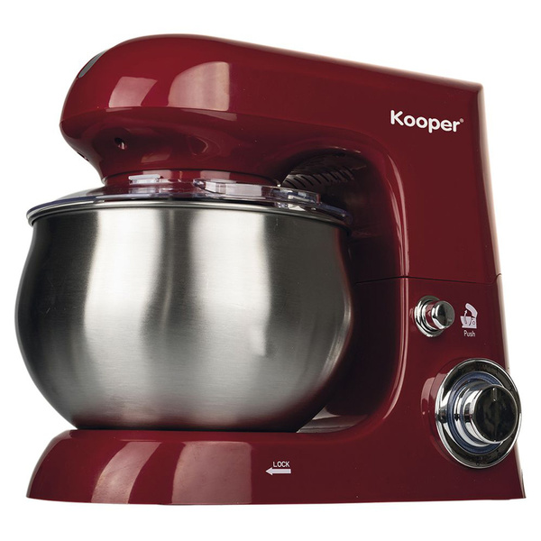 Κουζινομηχανή - Μίξερ 6 ταχυτήτων 5lt κόκκινο Kooper 1300W 5905681 