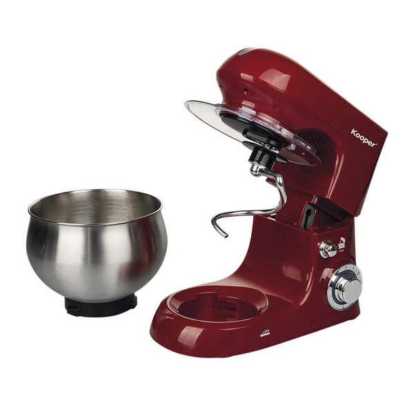 Κουζινομηχανή - Μίξερ 6 ταχυτήτων 5lt κόκκινο Kooper 1300W 5905681 