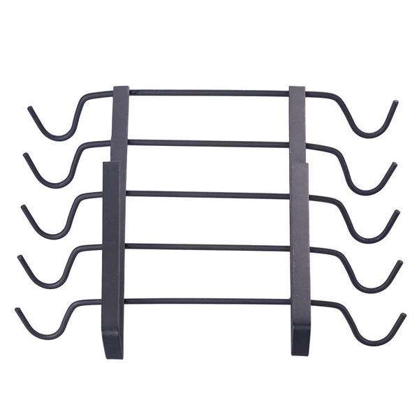 Κρεμαστή βάση για 10 κούπες μαύρο ατσάλι Galileo 28x22,5x5 εκ. 5914736 