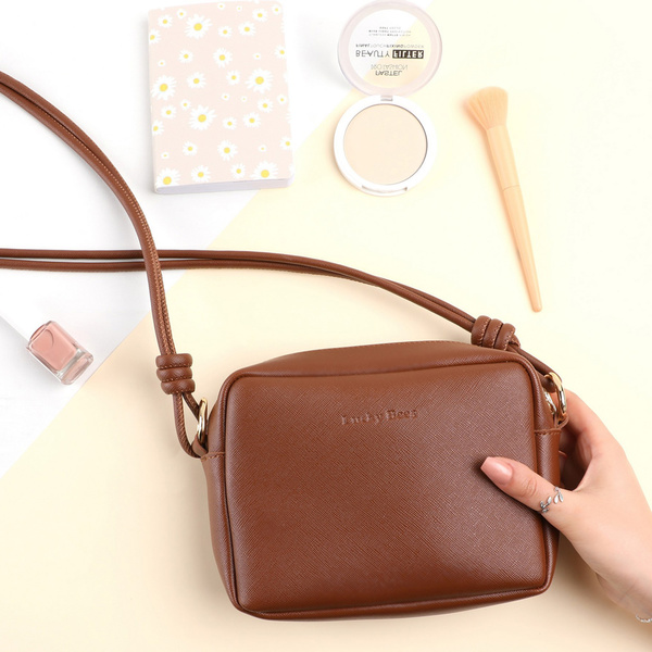 Γυναικείο τσαντάκι χιαστί Lucky Bees 1269 Ταμπά Δερματίνη 21x7x16 εκ. 671LKB1778 