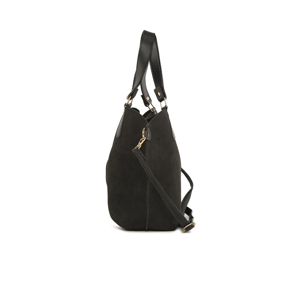 Γυναικεία τσάντα ώμου Bagmori 3554 - 46139 - Μαύρο Συνθετικό nubuck 32x23x16 εκ. 307BGM1288 