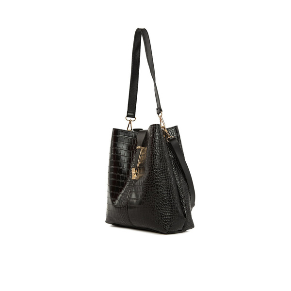 Shoulder bag Bagmori 5227 - 62669 - Black Polyvinyl leather 32x30x10 cm 307BGM1481 