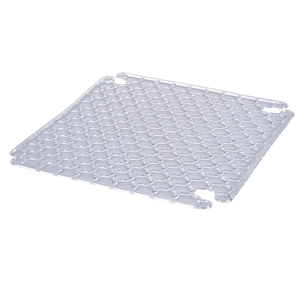 Πλαστικό πατάκι νεροχύτη διάφανο Galileo 32x32 εκ. 5906229 