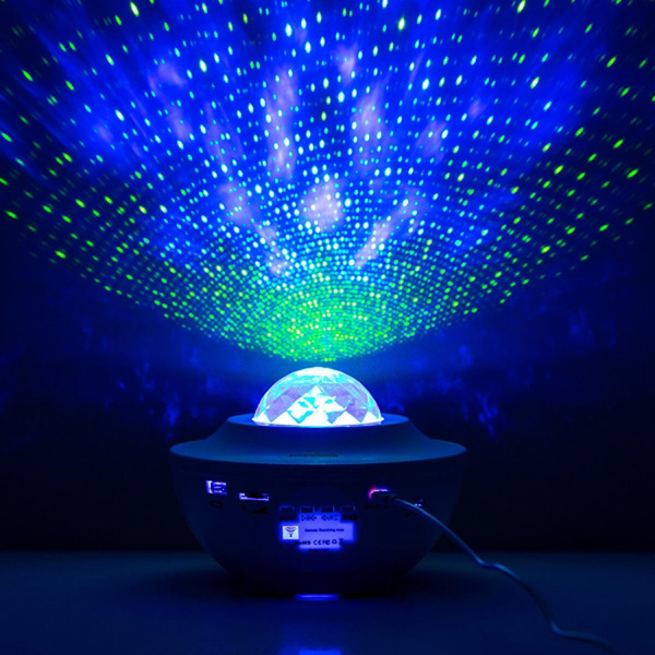 Προβολέας αστεριών LED και laser με ηχείο Sedlay InnovaGoods V0103834 