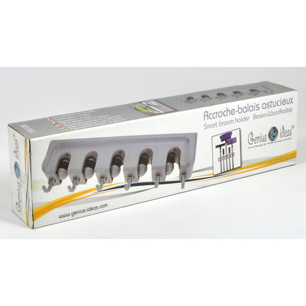 Magic broom holder ABS 44x7x9,5 cm 