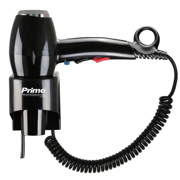 Hair dryer PRHD-50013 Primo hotel series 2000W AC with cold air Black 