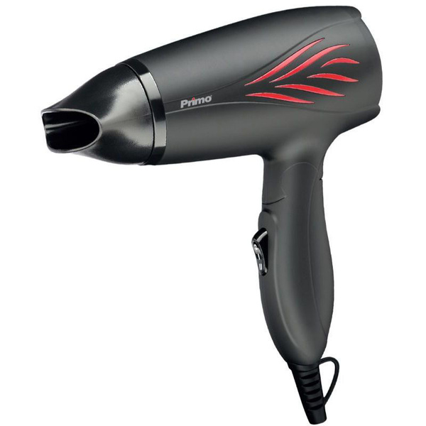 Hair dryer PRHD-40217 Primo 1200W DC Travel folding handle Black Matt 