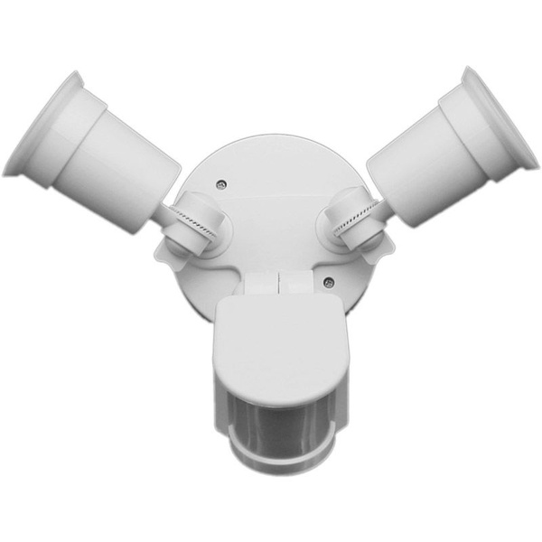 Movement detector ES-B06B Alfaone 180 degrees Ε27 lamp 2x150W White 