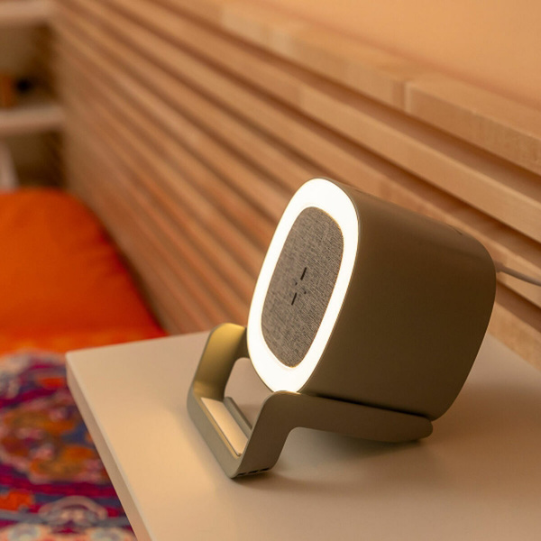 Wireless speaker-charger with LED Souwis InnovaGoods 